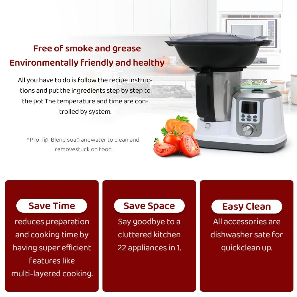 Robot robot de cuisine intelligent tout-en-un