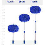Balai de Lavage Voiture Télescopique en Microfibre