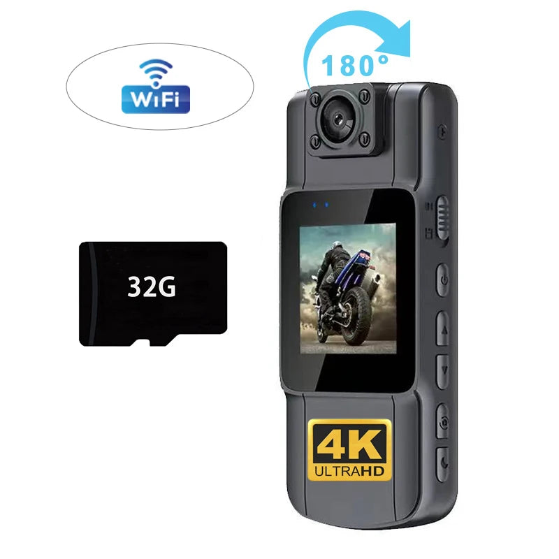 Mini caméra WiFi 4K HD
