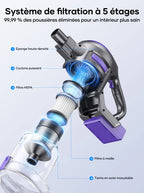 Aspirateur sans fil Laresar V10