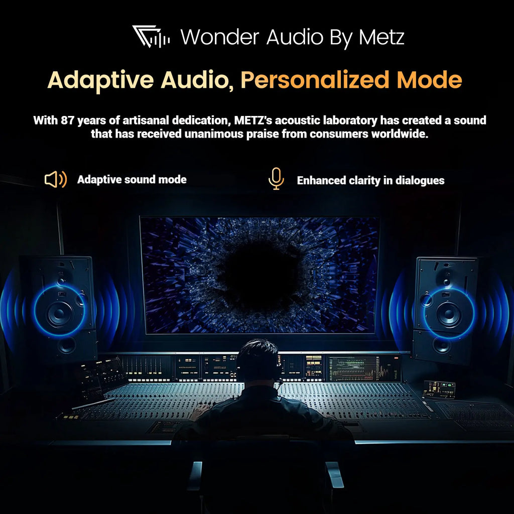 Metz TV 43/55 pouces 4K UHD