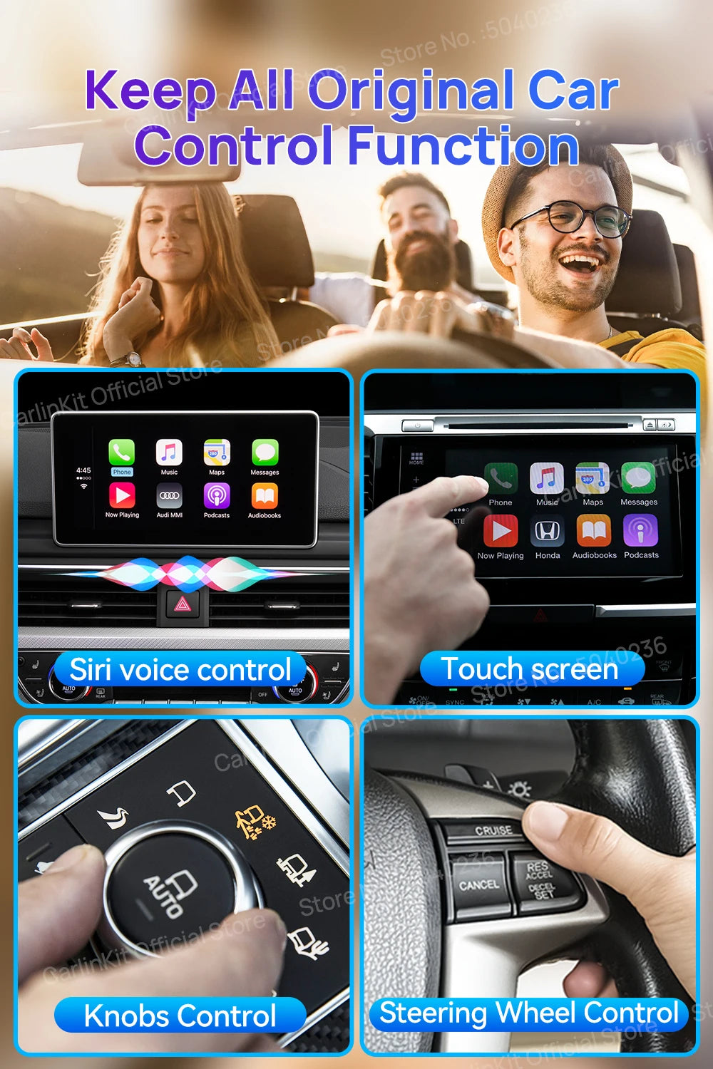 CarlinKit-Adaptateur sans fil CarPlay Ai Box