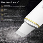 Épurateur de peau à ultrasons