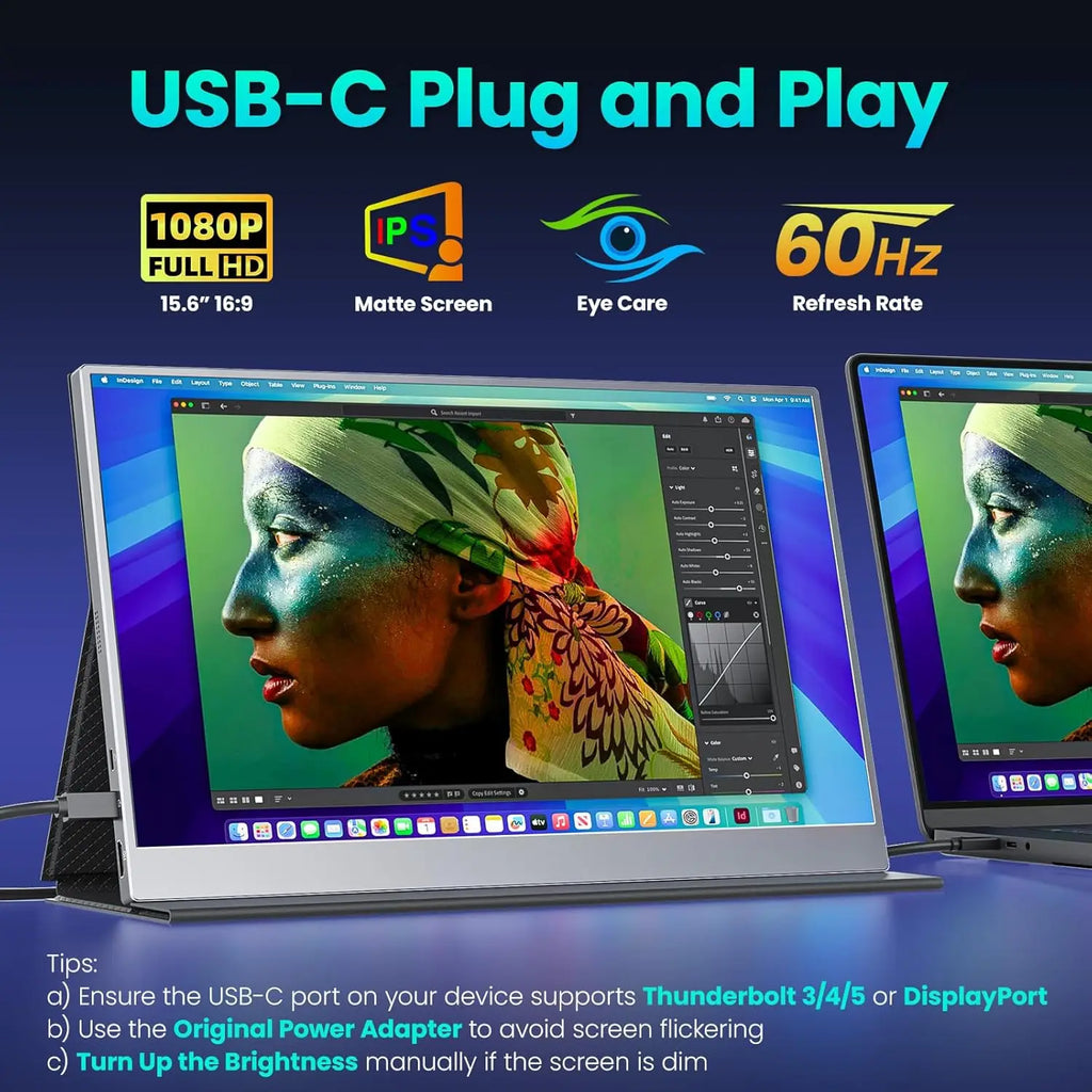 Écran portable UPERFECT 15,6" FHD