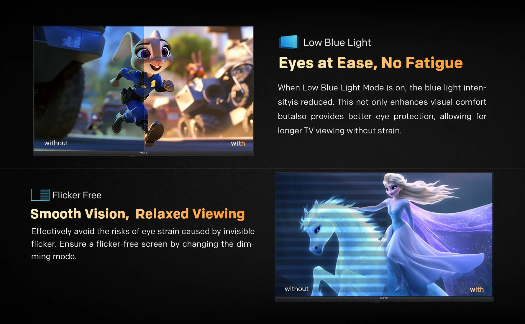 Metz QLED TV 32 pouces