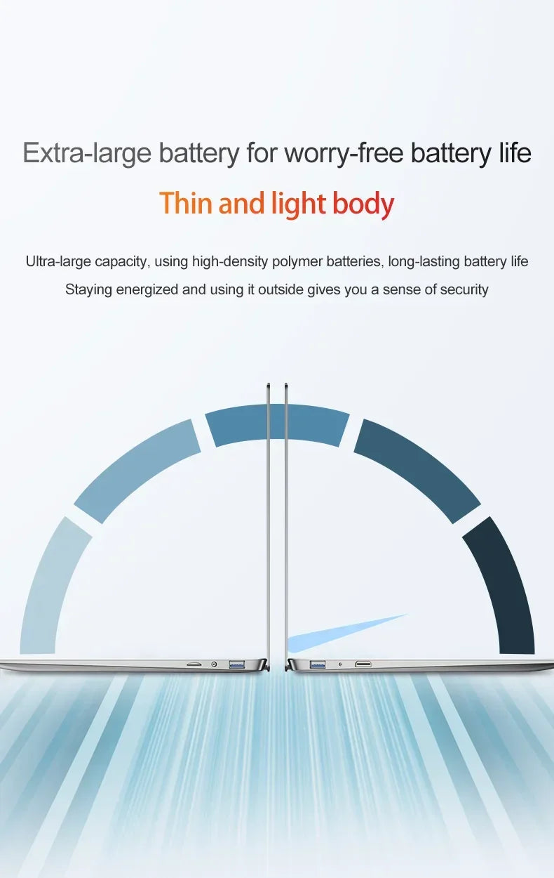 Intel N3700 "14.1" Ultra mince 16GB