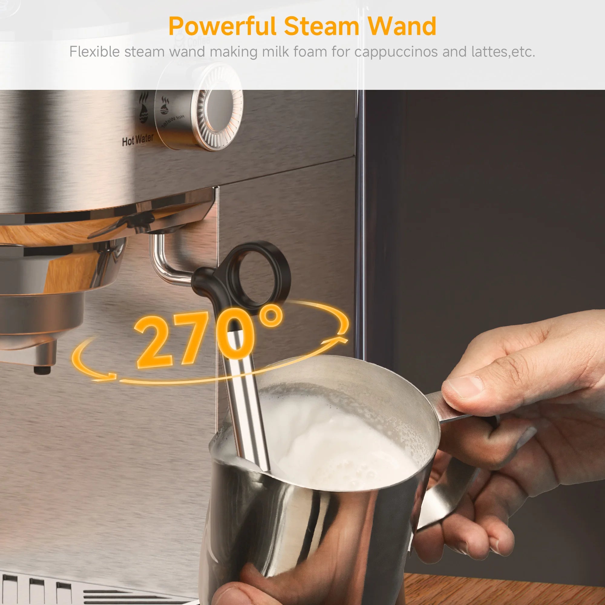 BioloMix – Machine à café semi-automatique