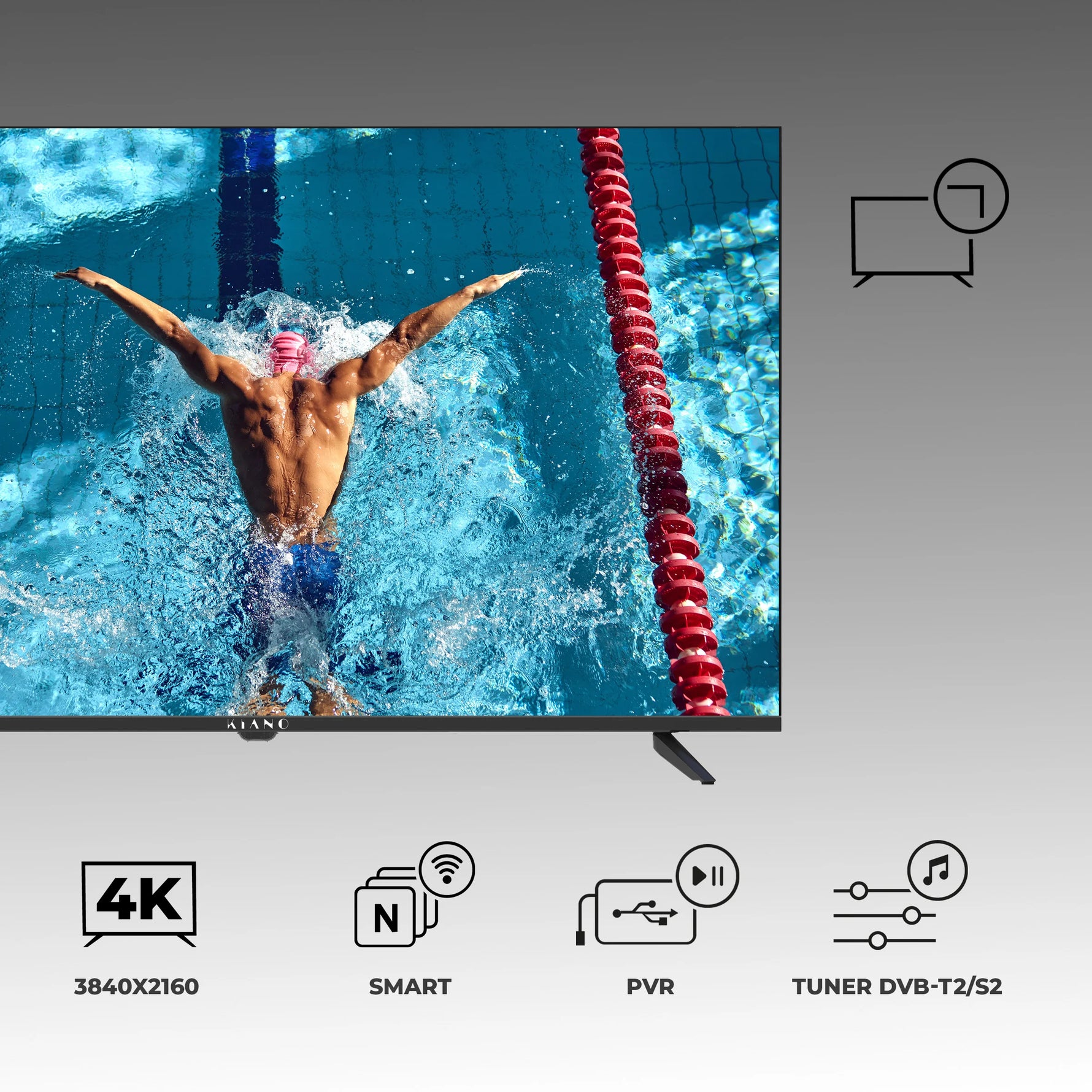 Kiano Elegance TV TV LED 43