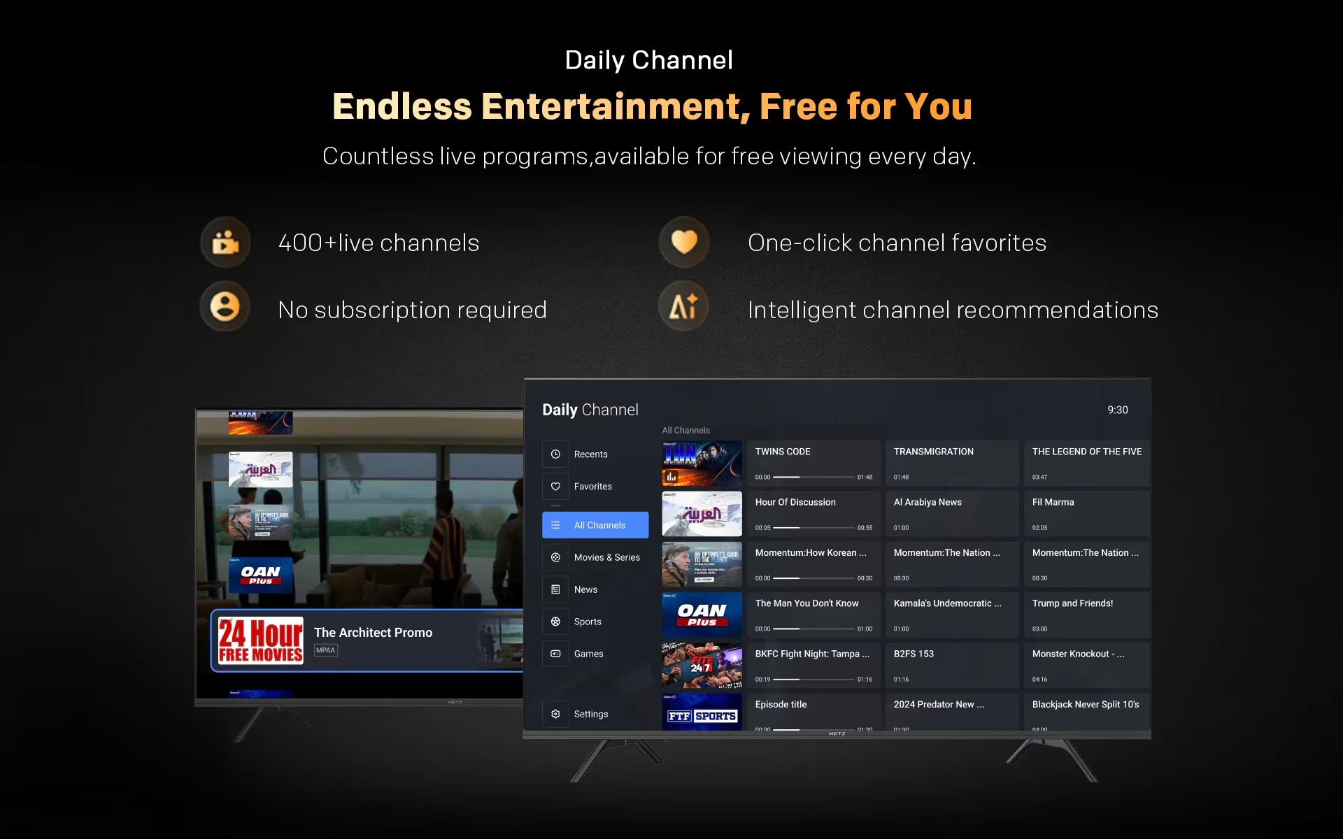 Metz QLED TV 32 pouces