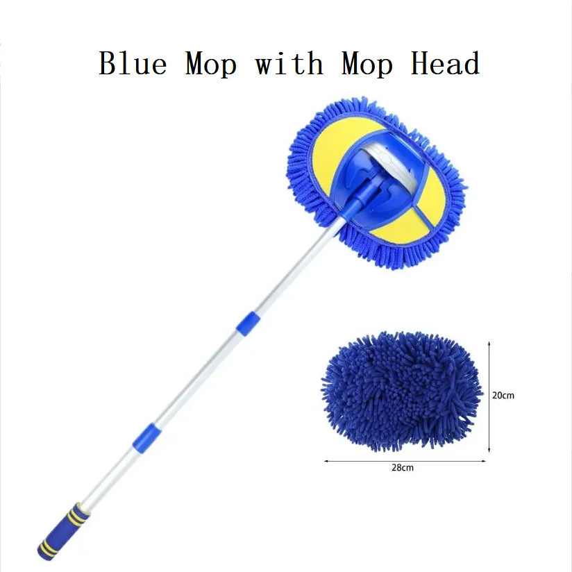 Telescopic Microfiber Car Wash Broom 