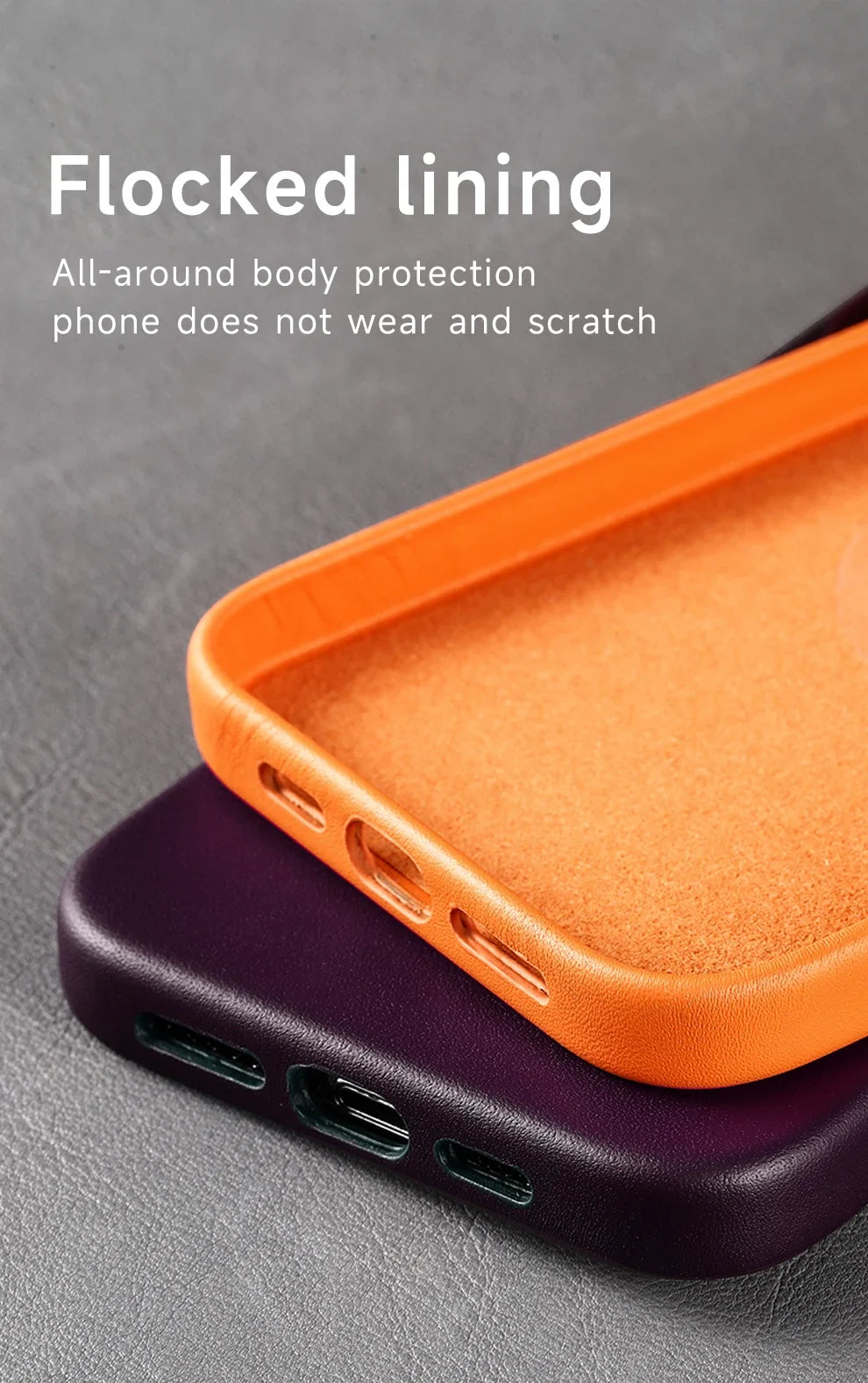 Coque MagSafe de luxe pour Apple iPhone