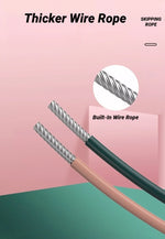 Corde à sauter en acier