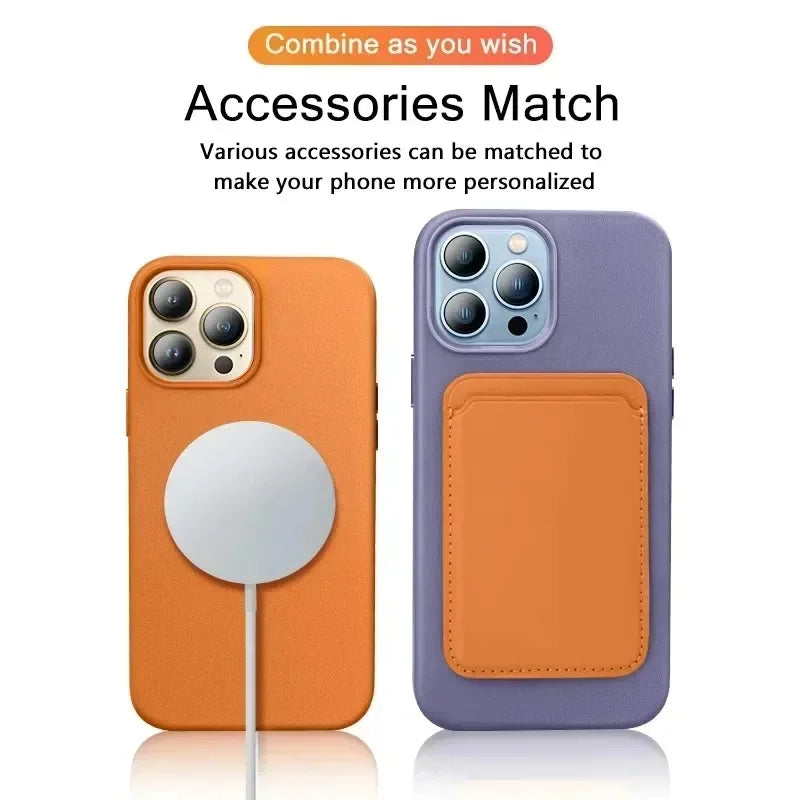 Coque MagSafe de luxe pour Apple iPhone