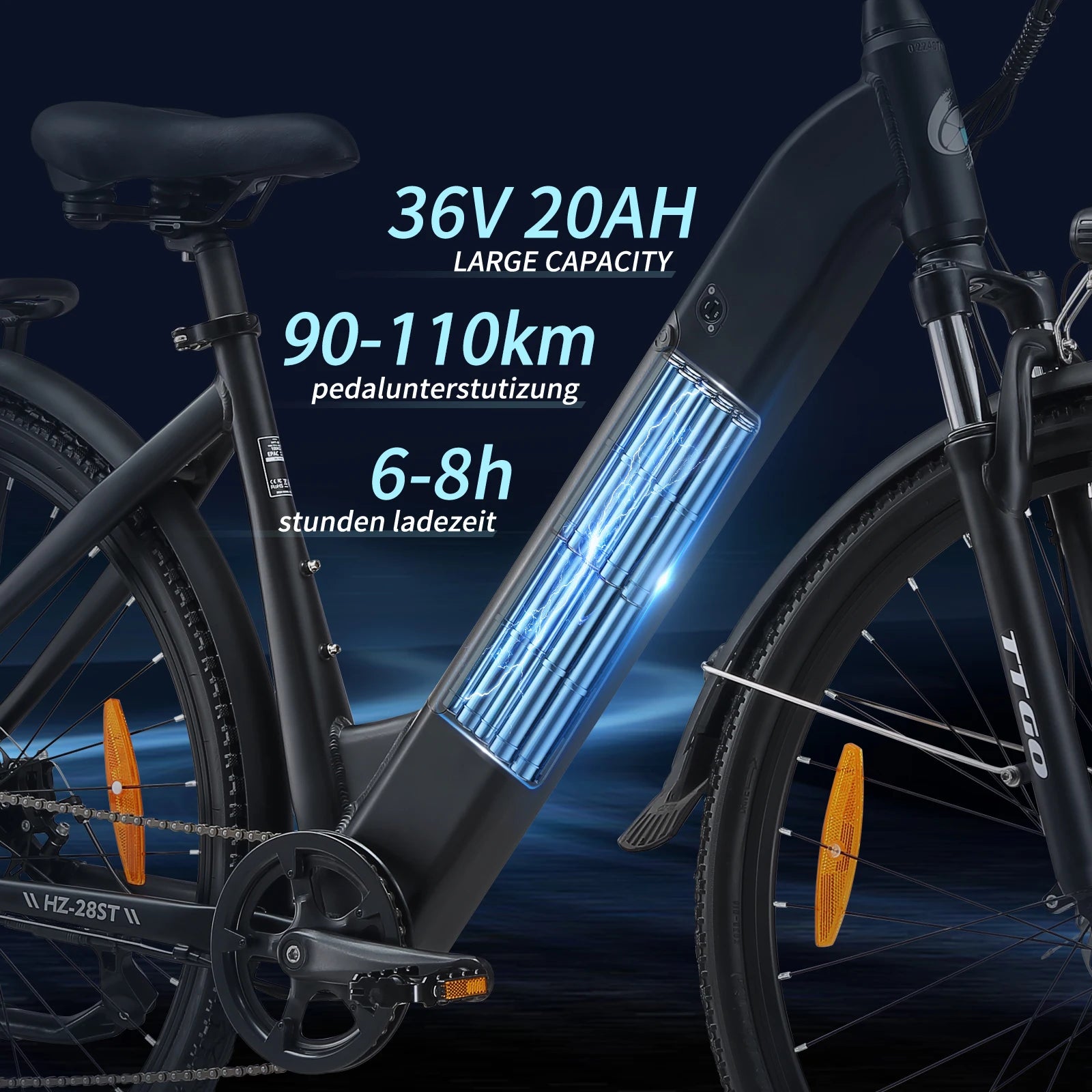 TTGO 28-inch electric bike