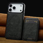 Coque portefeuille magnétique détachable