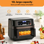 Air Fryer Single And Double Chambers 12L