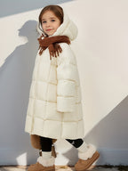 Girls' Winter Hooded Coat