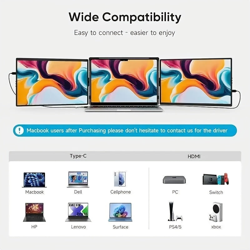 Écran portable 14 pouces