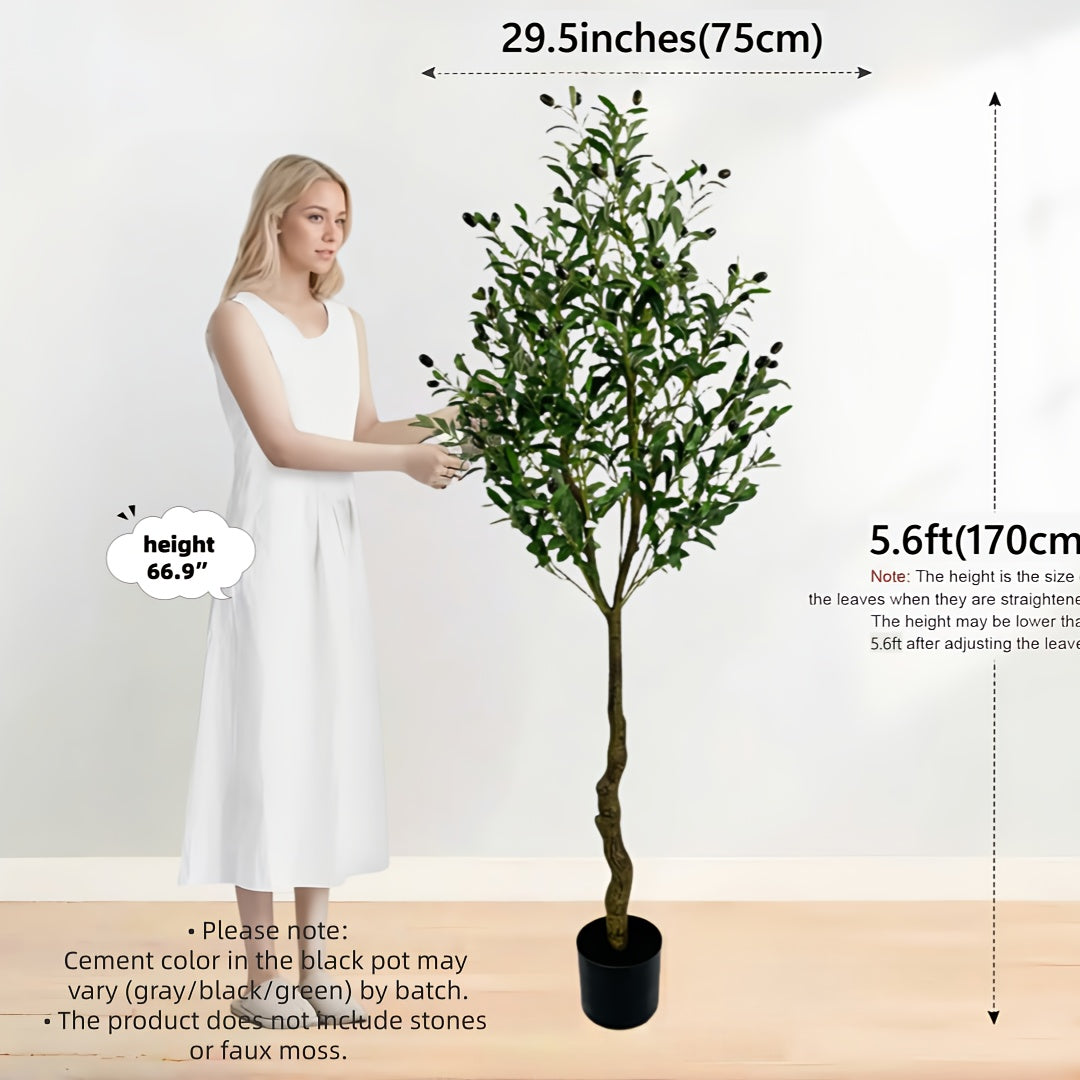 Olivier artificiel de 2,1 mètres