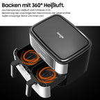 Air fryer Double Chambre ICEAGLE 10L XXL