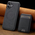 Coque portefeuille magnétique détachable