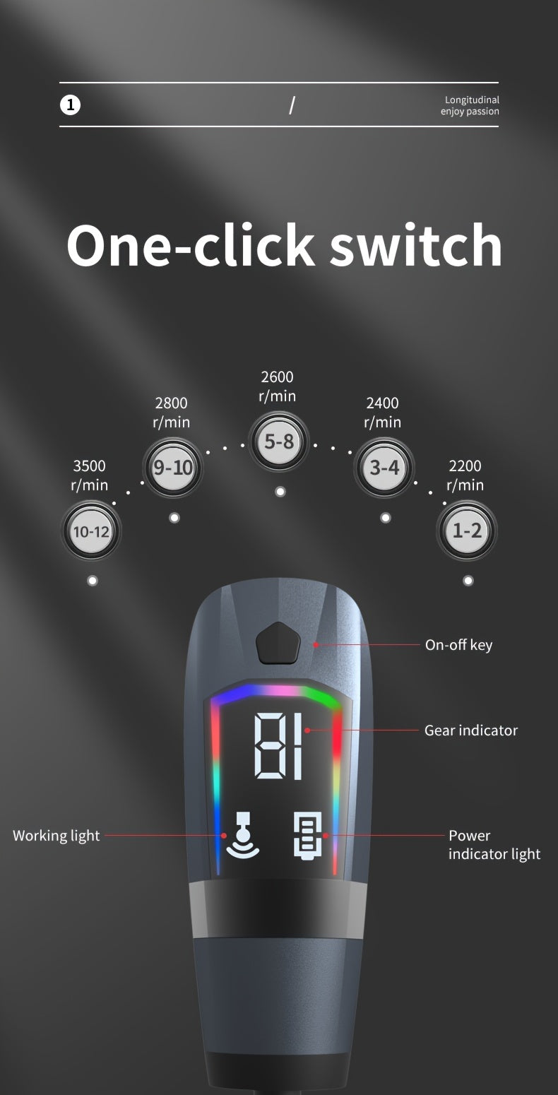 Pistolet de Massage Électrique Multifonctionnel