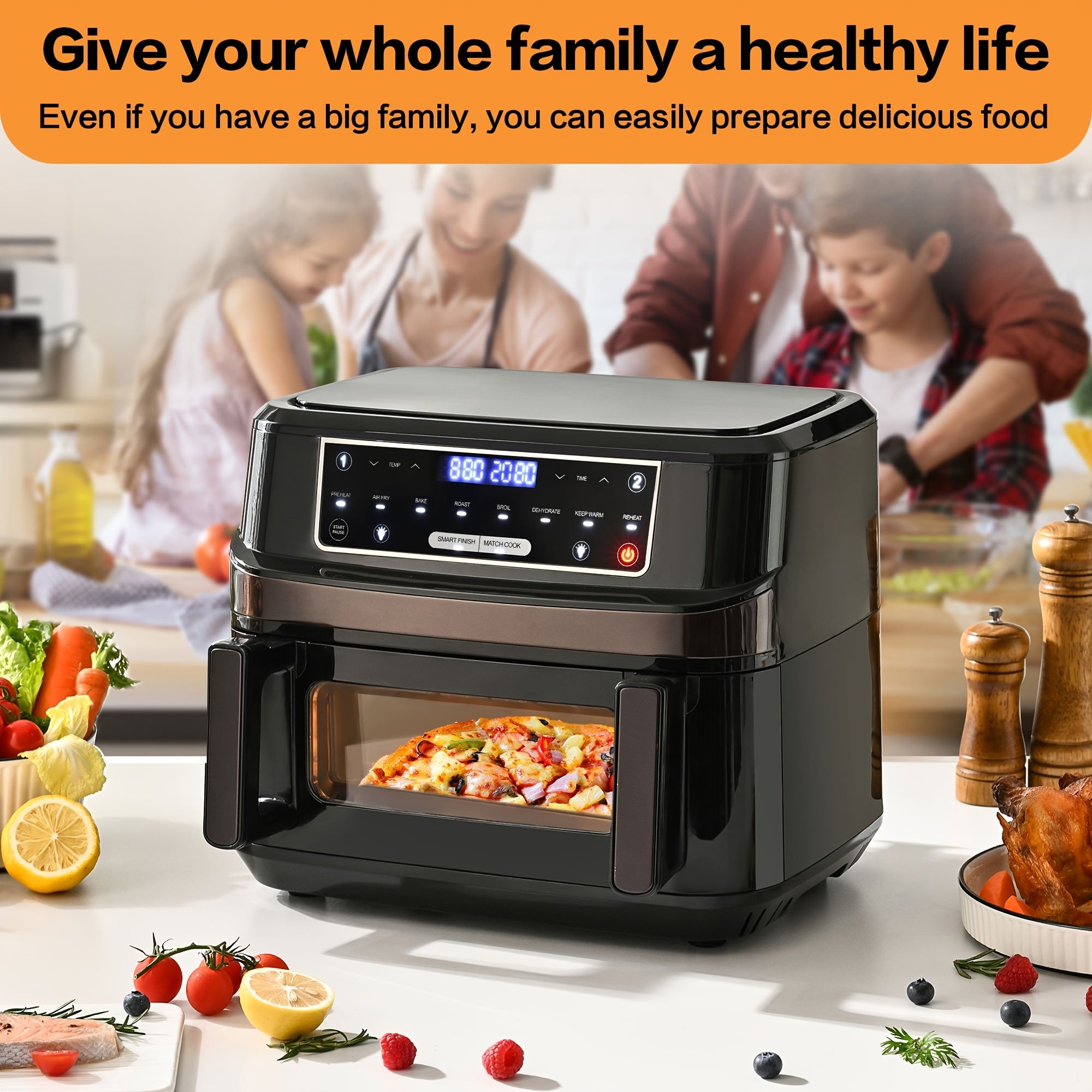 Air Fryer Single And Double Chambers 12L