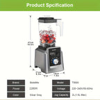 Blender BioloMix Digital Automatic 2200W