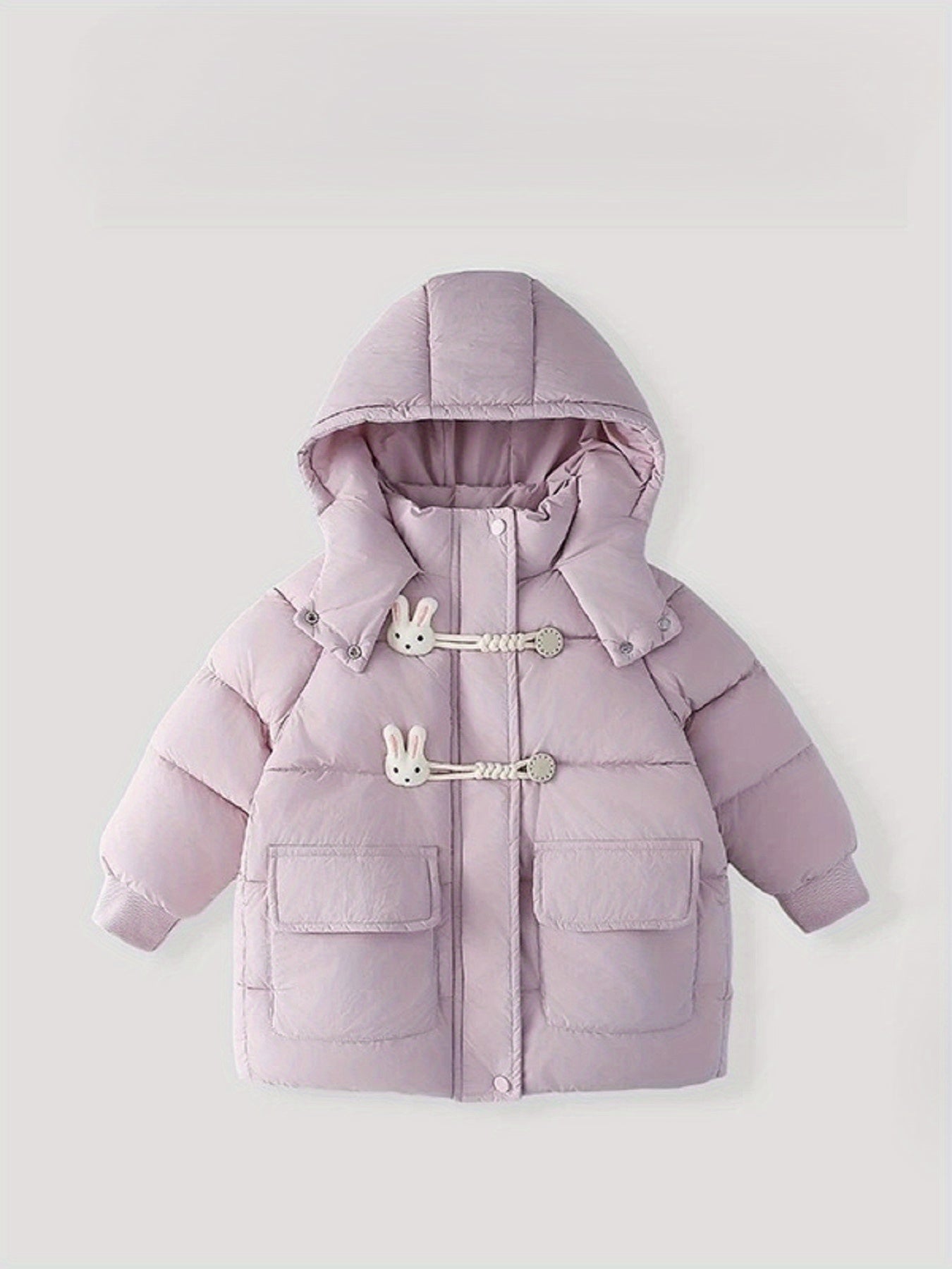 Girls' Winter Warm Hooded