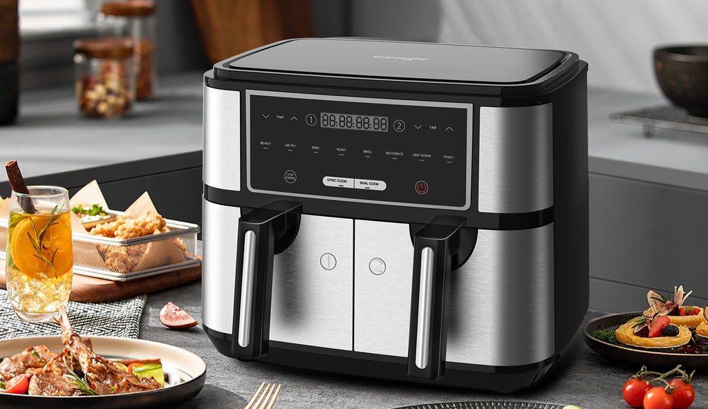 Air fryer Double Chambre ICEAGLE 10L XXL