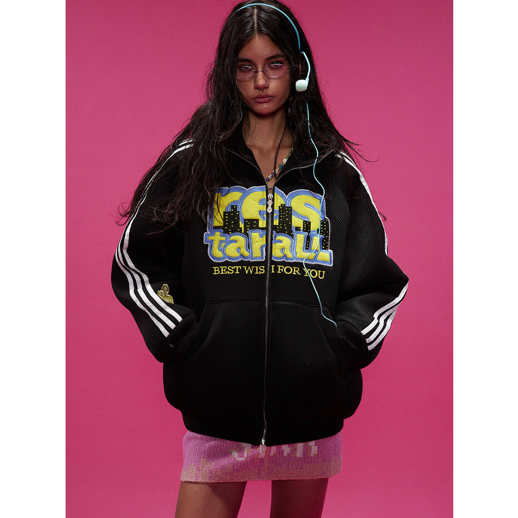 Manteau Matelassé Style College en Coton