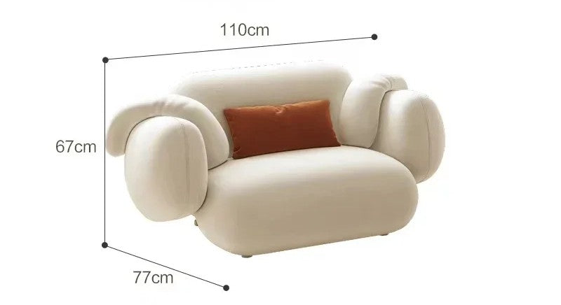 Canapé d'angle moderne en tissu