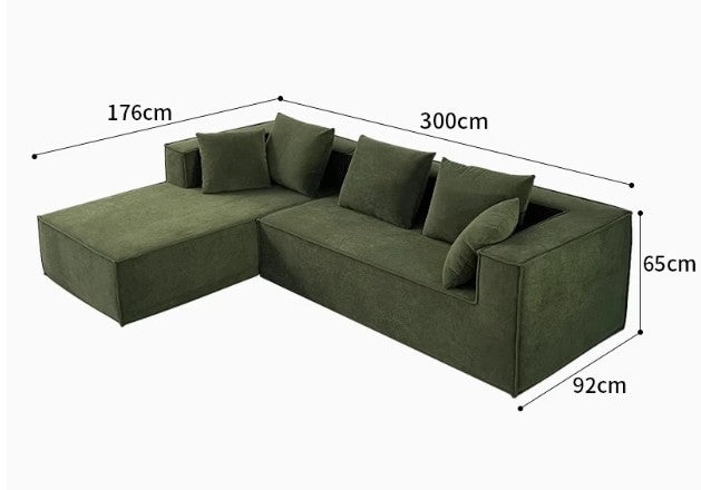 Canapé de salon moderne compressible