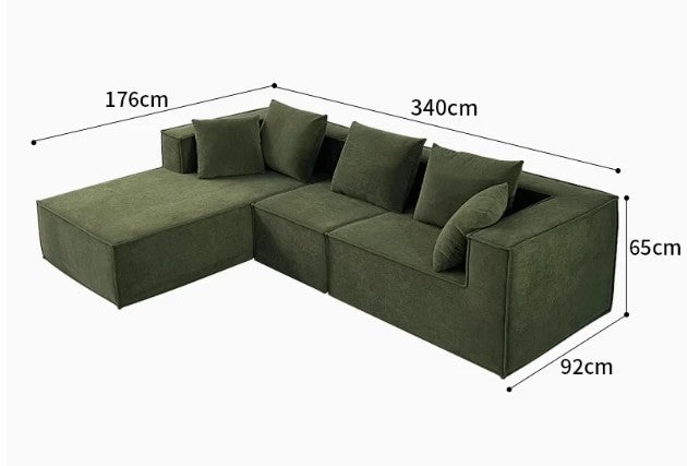 Canapé de salon moderne compressible