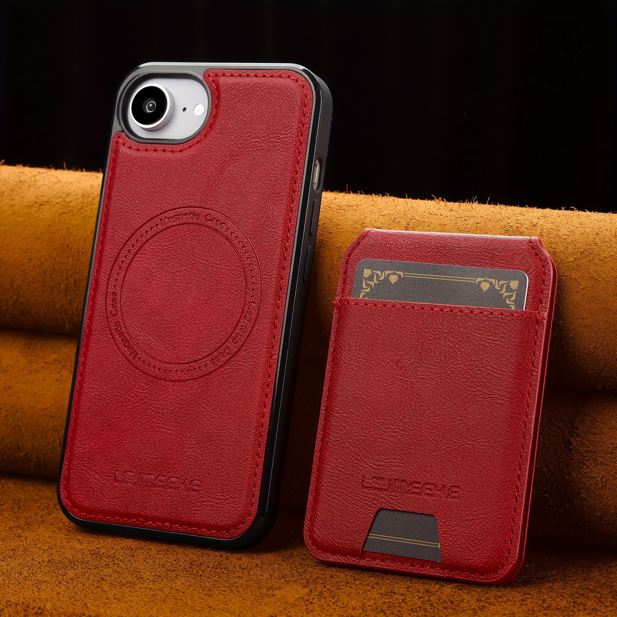 Coque portefeuille magnétique détachable