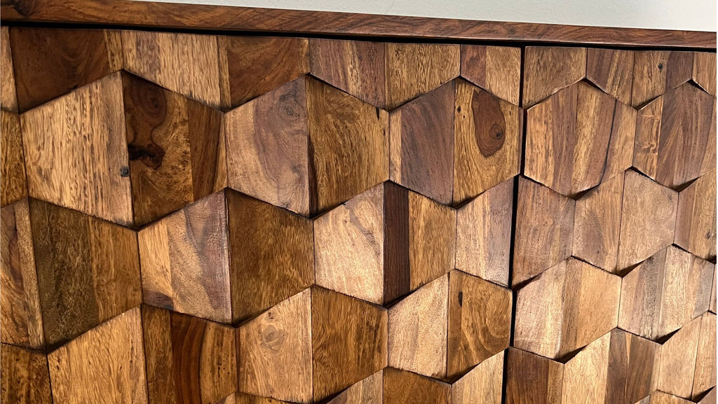 Buffet Sheesham massif de 175 cm