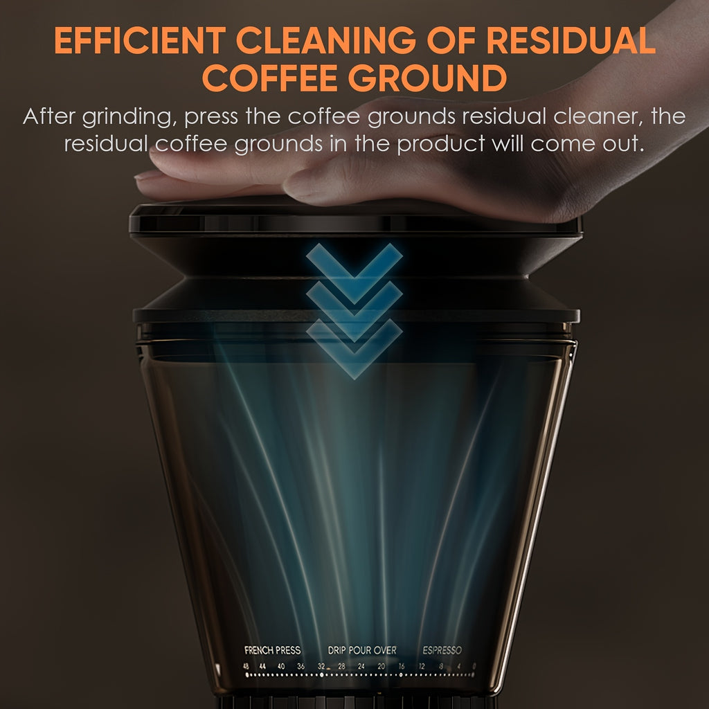 BIOLOMIX 150W Conical Burr Coffee Grinder