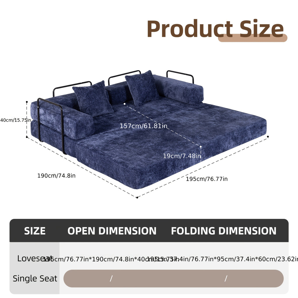 Canapé-lit modulaire