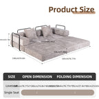 Canapé-lit modulaire