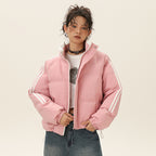 Manteau Matelassé Épais en Coton