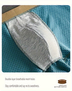 Boxers pour hommes en fibre de soie glacée
