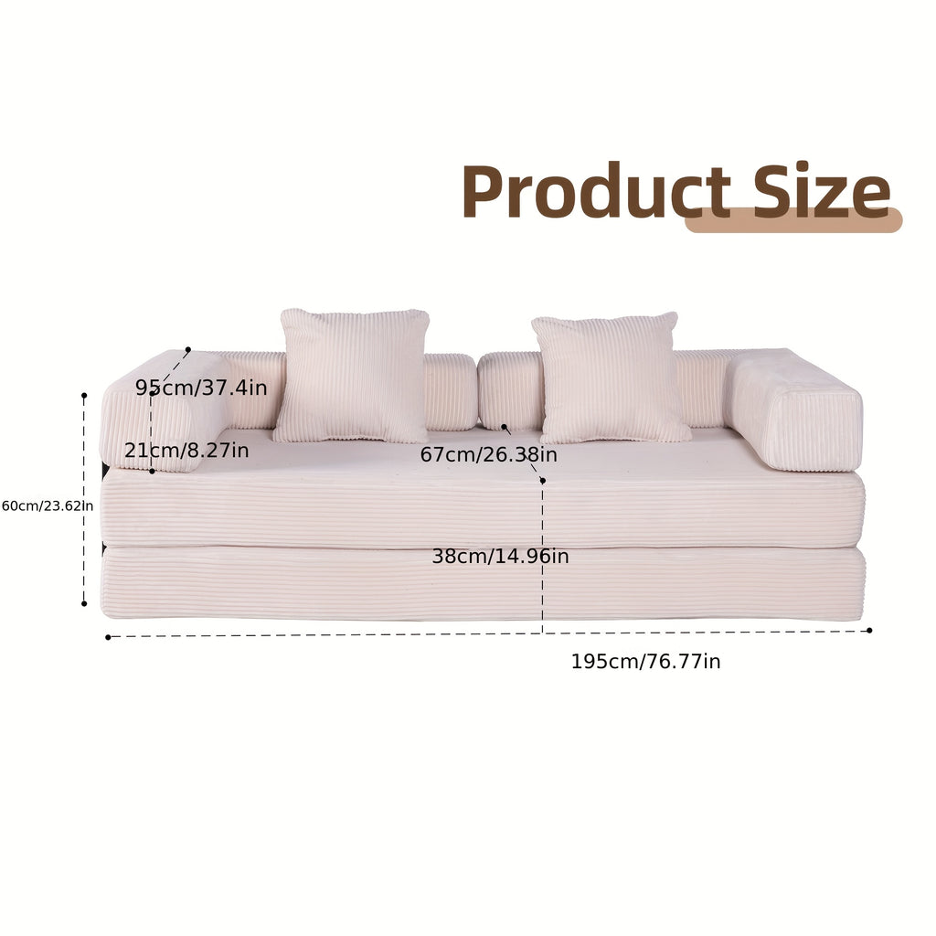 Canapé-lit modulaire