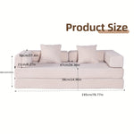 Canapé-lit modulaire