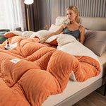 Edredon matelassé contemporain