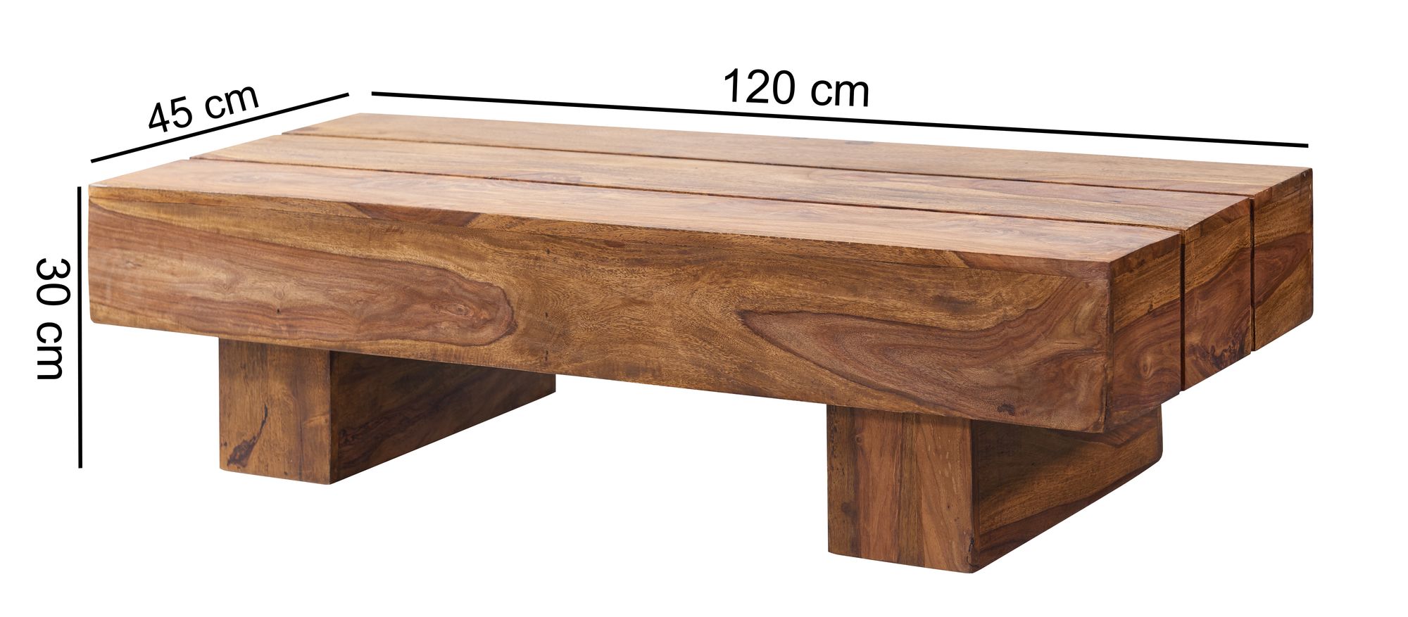 Table basse en bois