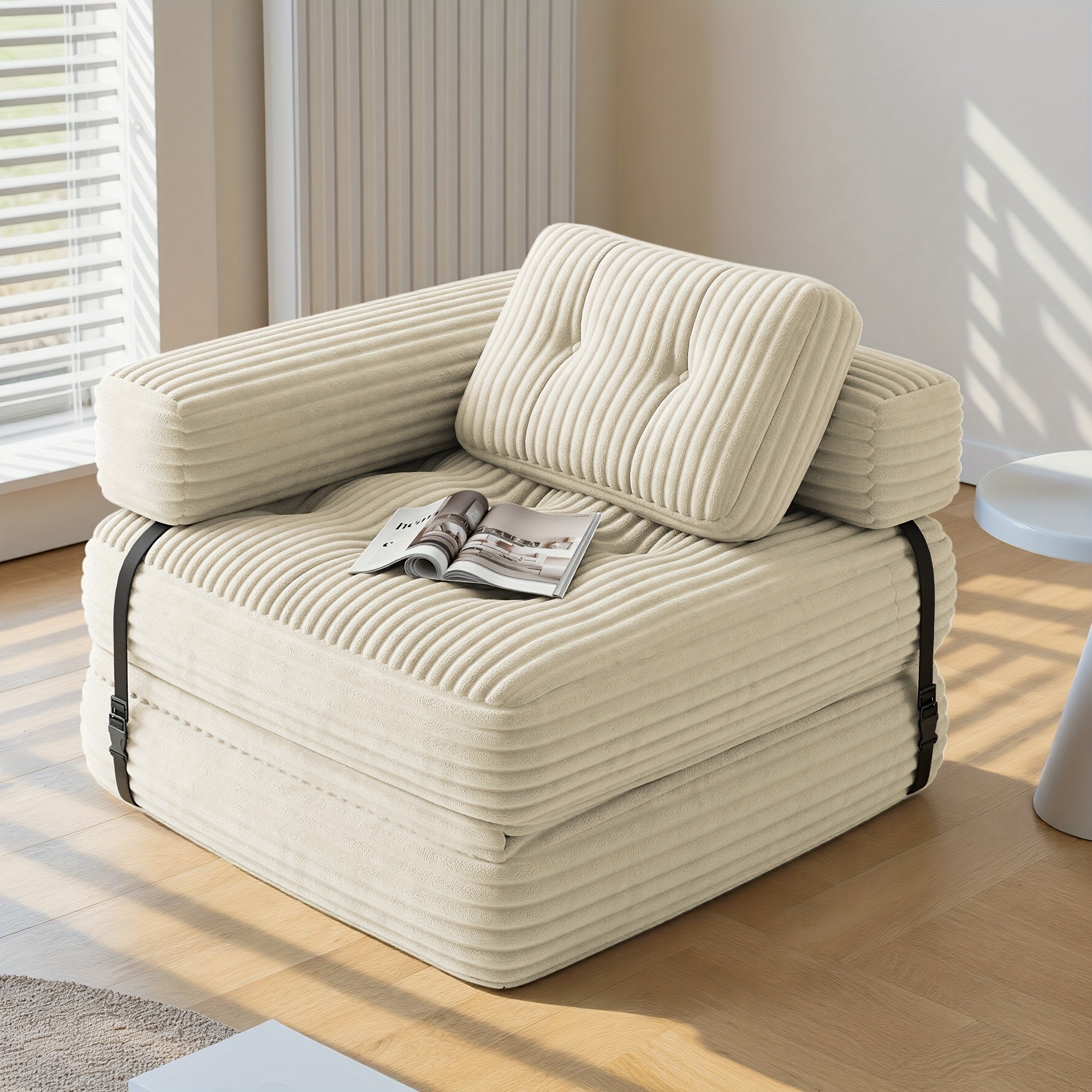 Canapé-lit 2-en-1 convertible