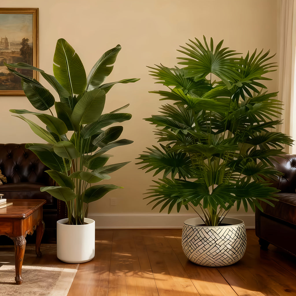 Ensemble de 2 arbres de Noël artificiels