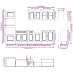 Cuisine Kalmar (7 pièces)