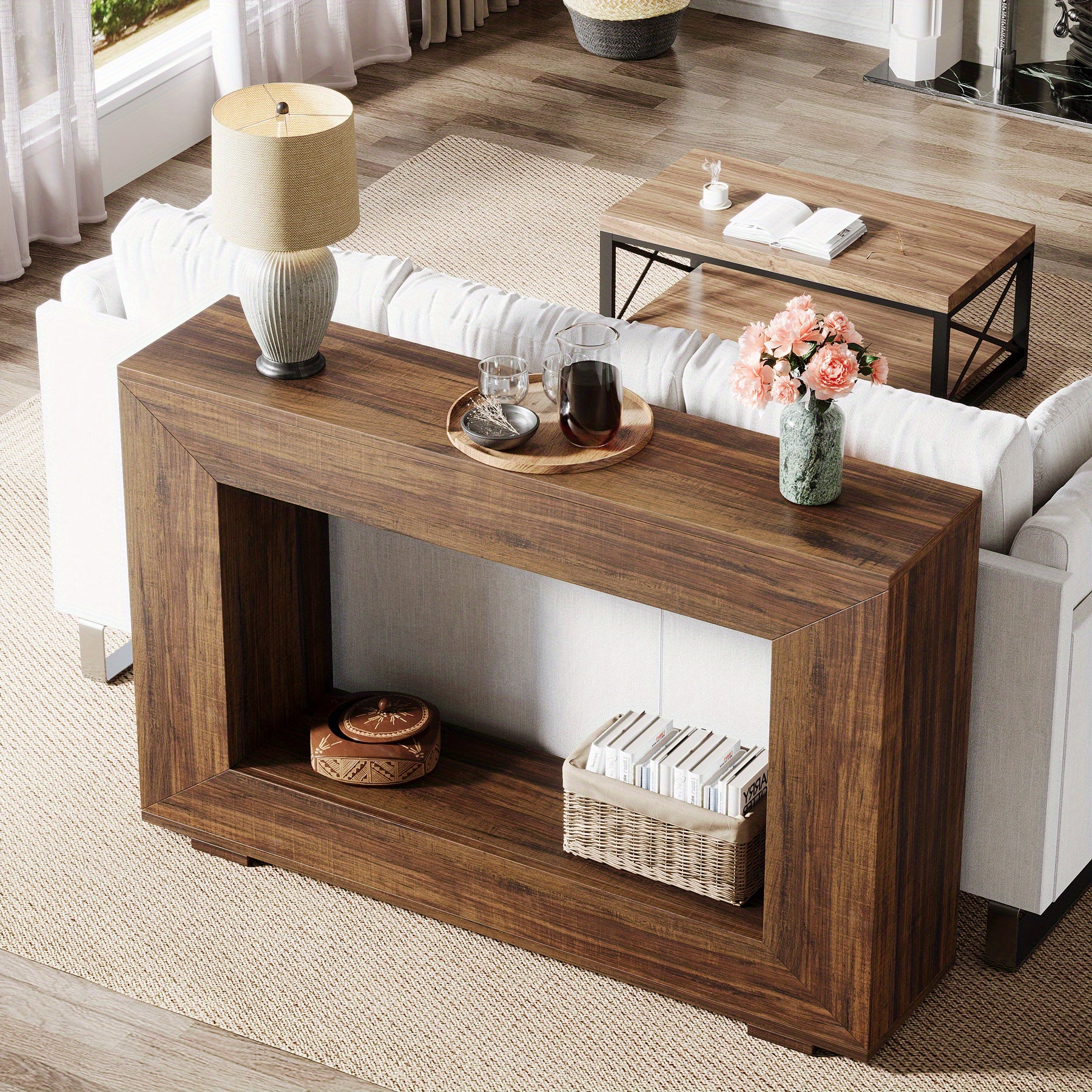 Rectangular Sofa Table