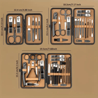 Luxury Travel Manicure Set for 7 Needs